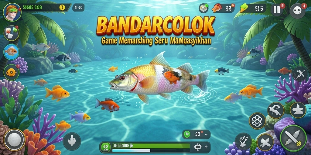 Tangkapan ikan yang menakjubkan dalam gameplay BANDARCOLOK.