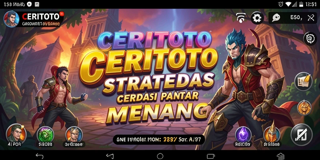 Tangkapan layar CERITOTO menampilkan gameplay strategi yang mengasyikkan.