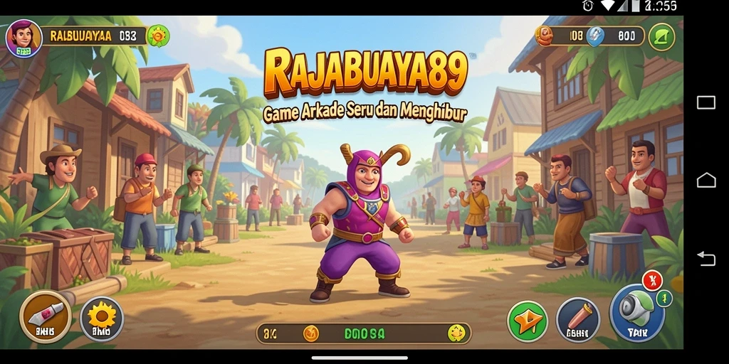 Tampilan gameplay seru RAJABUAYA89 dengan aksi mendebarkan dan grafis menarik.